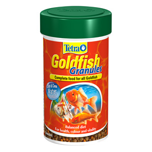 Корм для золотых рыбок Tetra Goldfish Granules, гранулы, 100мл