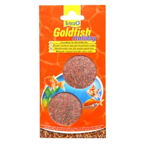 Корм выходного дня для золотых рыбок Tetra Goldfish Holiday, желе, 2x12гр