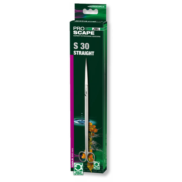 JBL ProScape Tool S straight - Прямые ножницы для акваскейпинга, длина 30 см