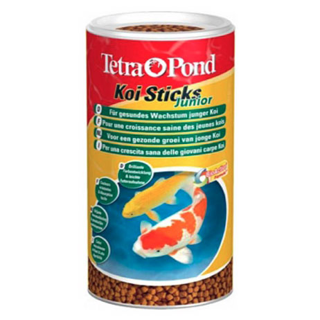 Корм Tetra Pond Koi Sticks Mini для карпов кои до 15 см, палочки, 1л
