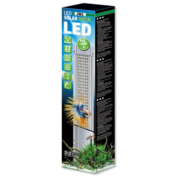 Светильник JBL LED SOLAR NATUR для пресноводных аквариумов 115-140см, 59Вт, 1149/1200мм