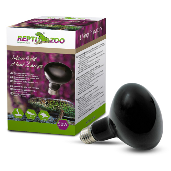 Лампа лунного света Repti-Zoo ReptiNightglow, 150Вт, Е27 (D95150)