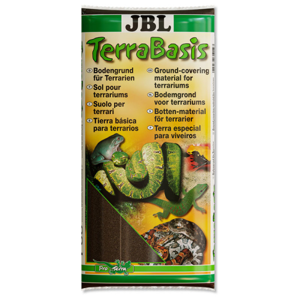 JBL TerraBasis - Донный грунт для влажных и полувлажных террариумов, 20 л.