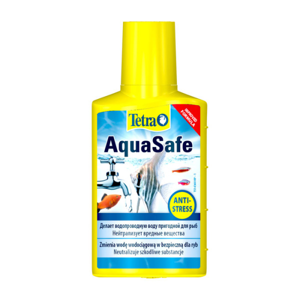 Кондиционер для подготовки воды Tetra AquaSafe, 50мл на 100л